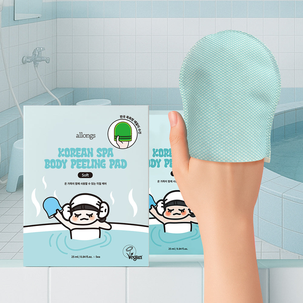 allongs Korean Spa Body Peeling Pad Soft