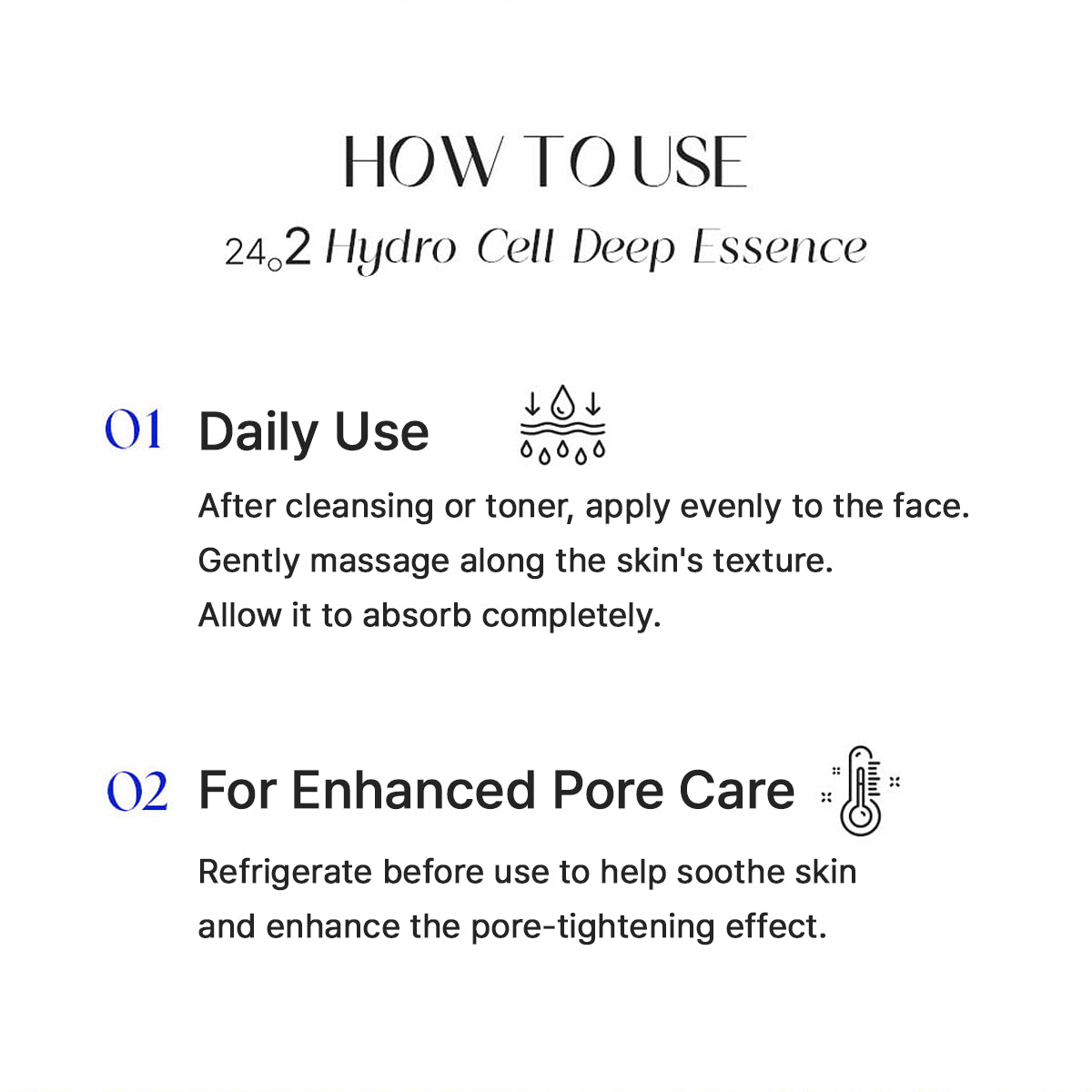 POUCH24 24o2 Hydro Cell Deep Essence