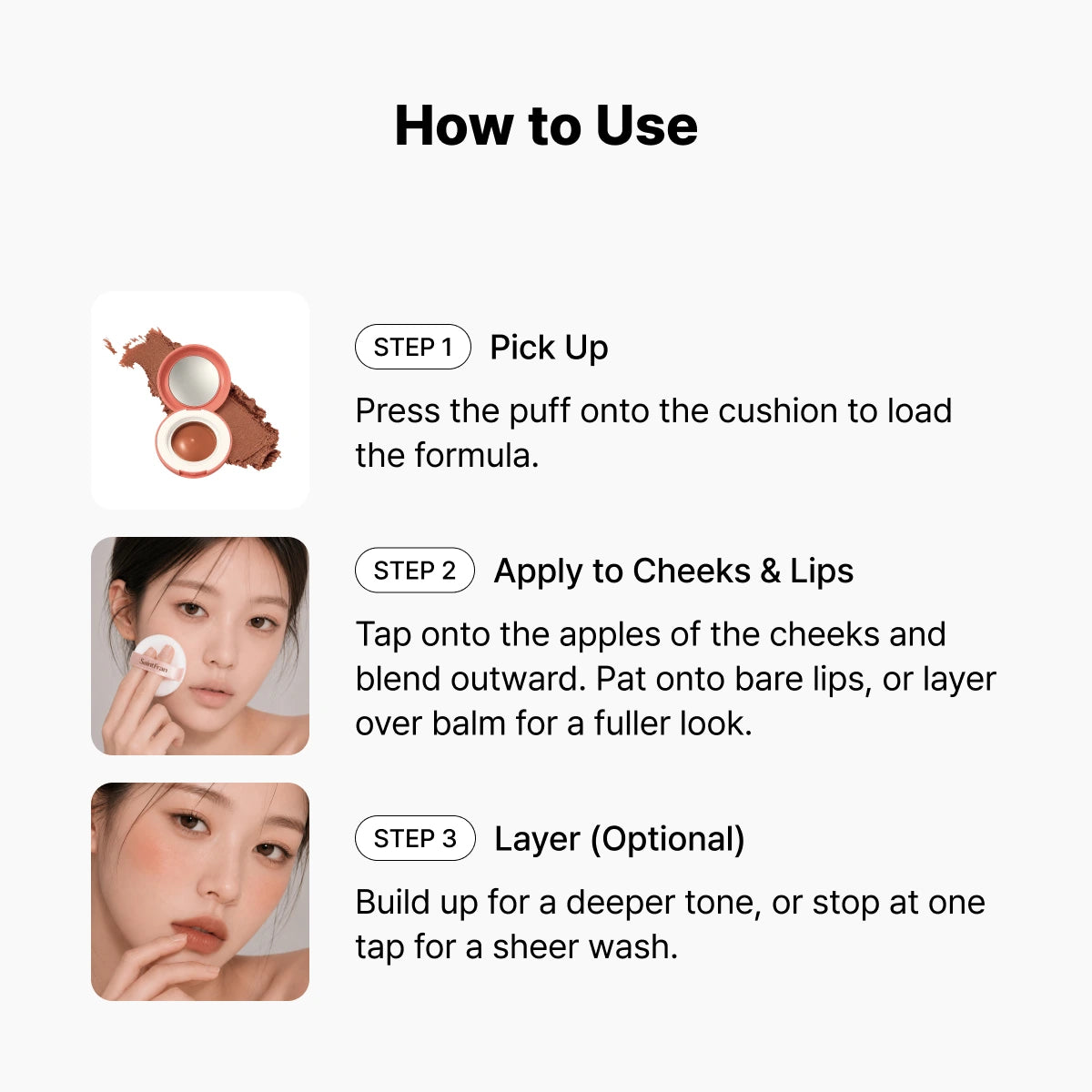 saintfran Blurring Lip and Cheek