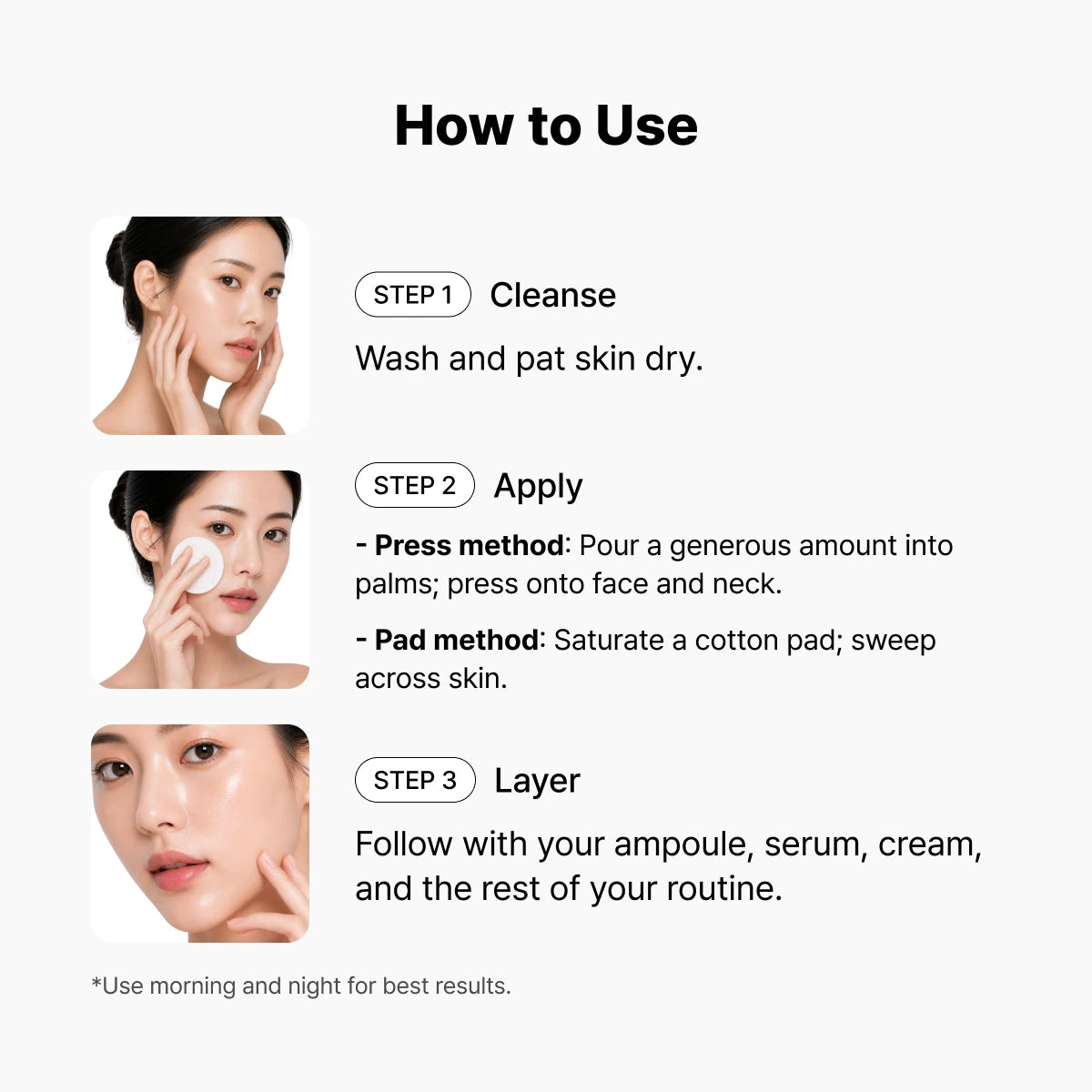 SUNGBOON Silk Peptide EGF Intensive Smoothing Toner 300ml