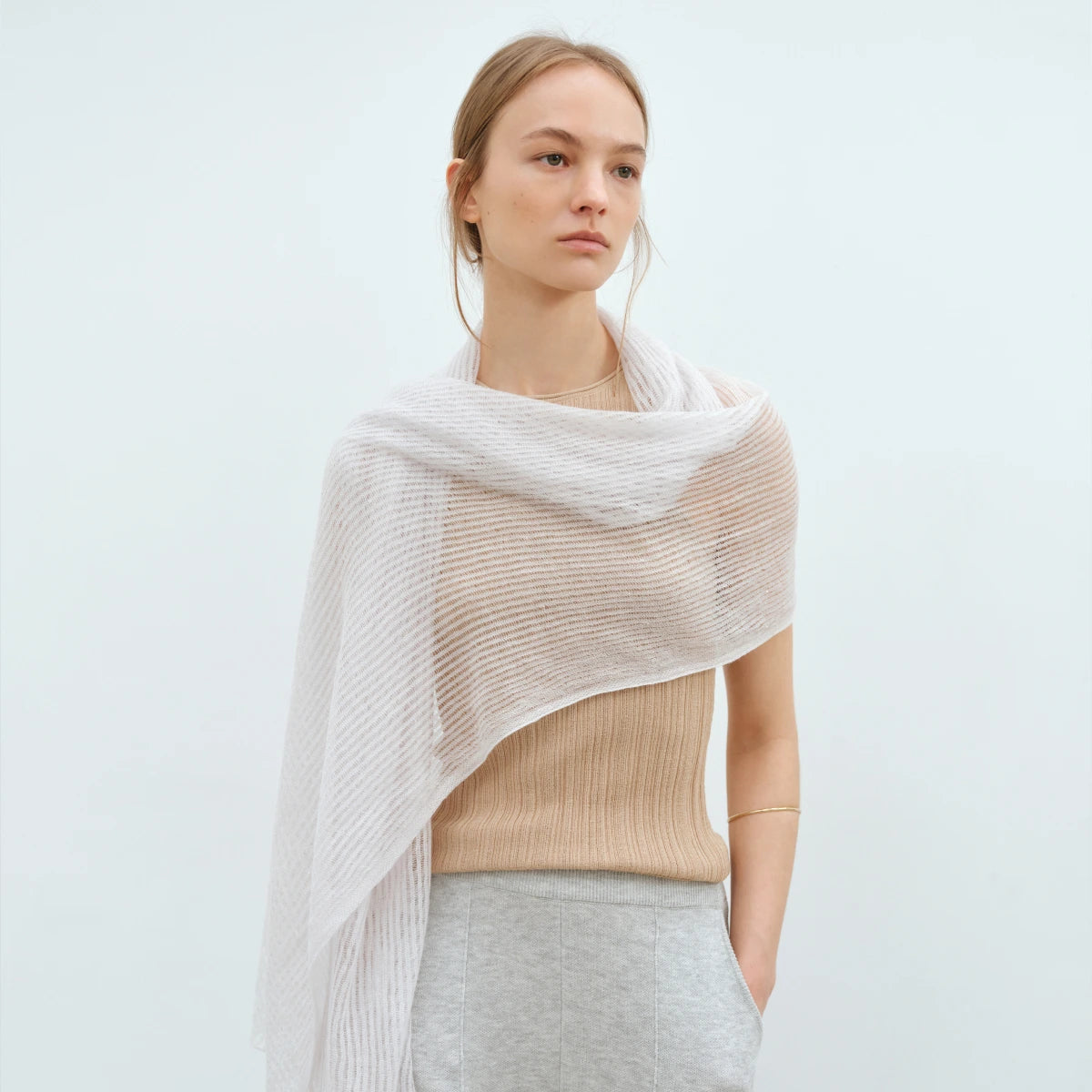 Addaboha Cashmere Sequin 100 Muffler (4 Color)