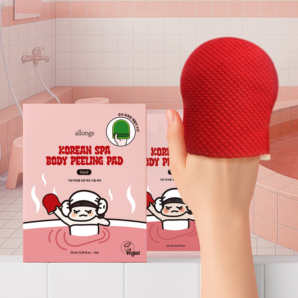 allongs Korean Spa Body Peeling Pad Hard