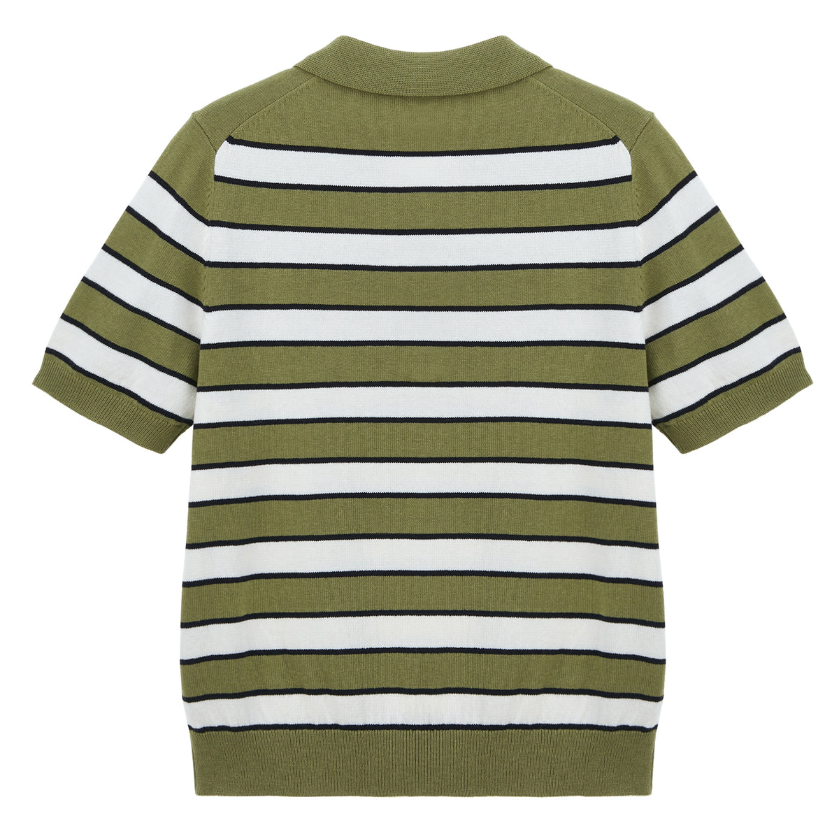 Celebshop Edition Cotton Stripe Collar Knit 3 pcs SET
