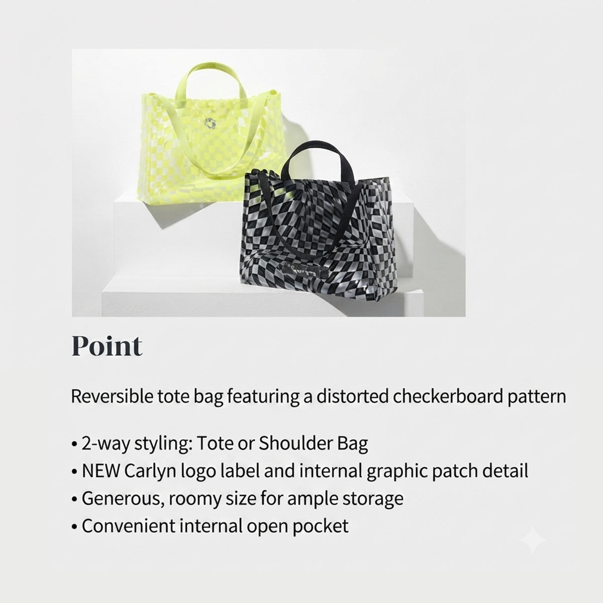 CARLYN Beach Bag