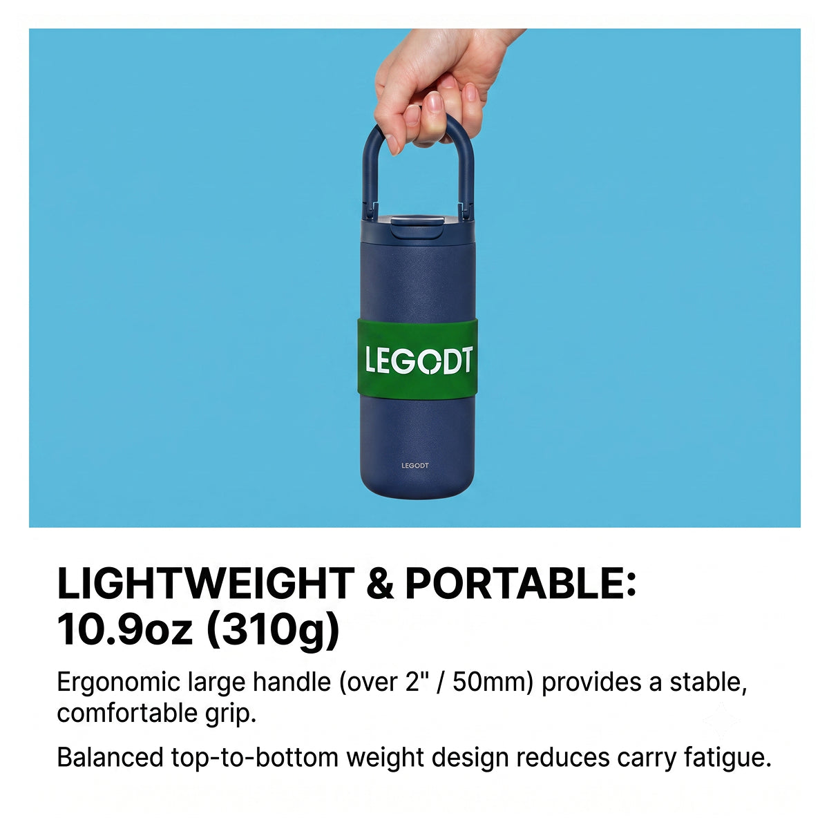 LEGODT Loop Tumbler Multi 600ml (Green)