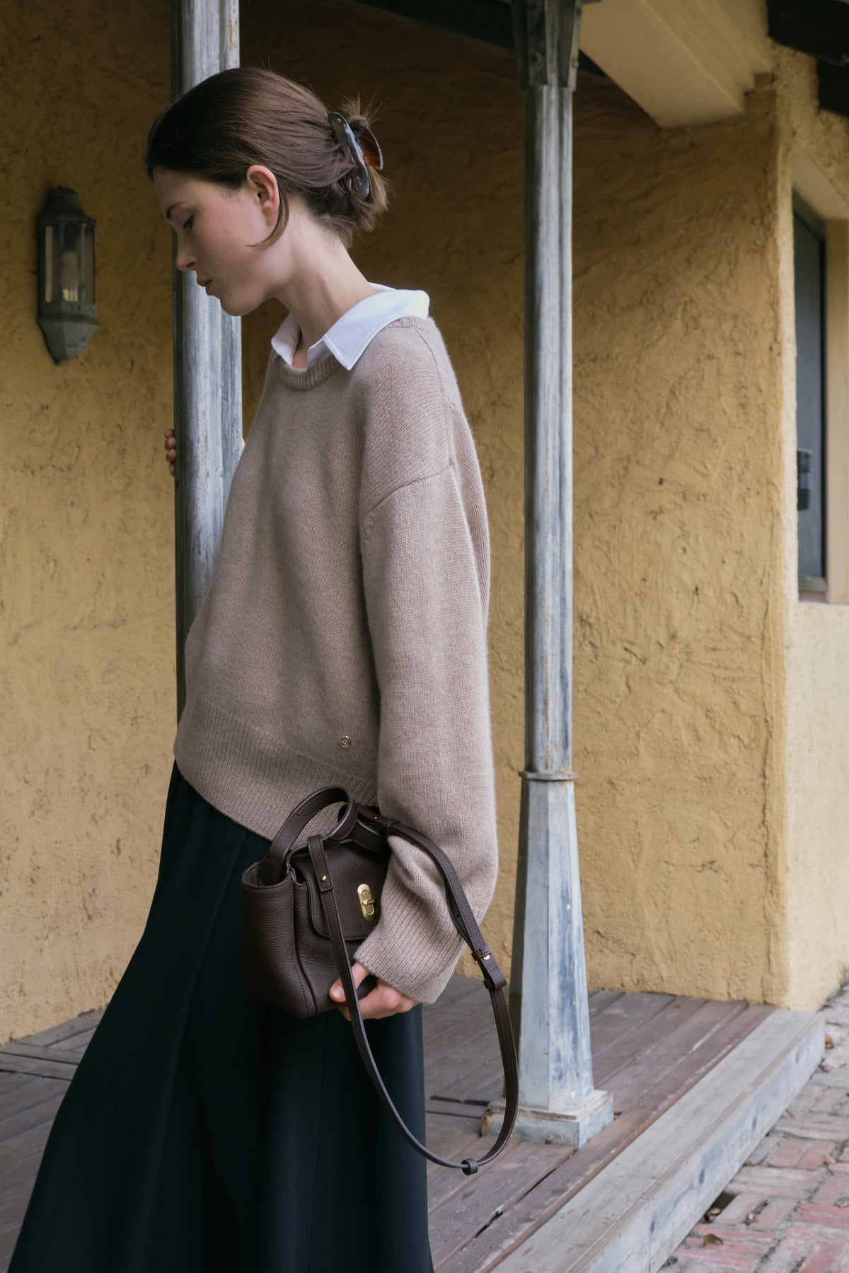UMER_MRRV) TR Lune Bag Petit Chocolat Brown