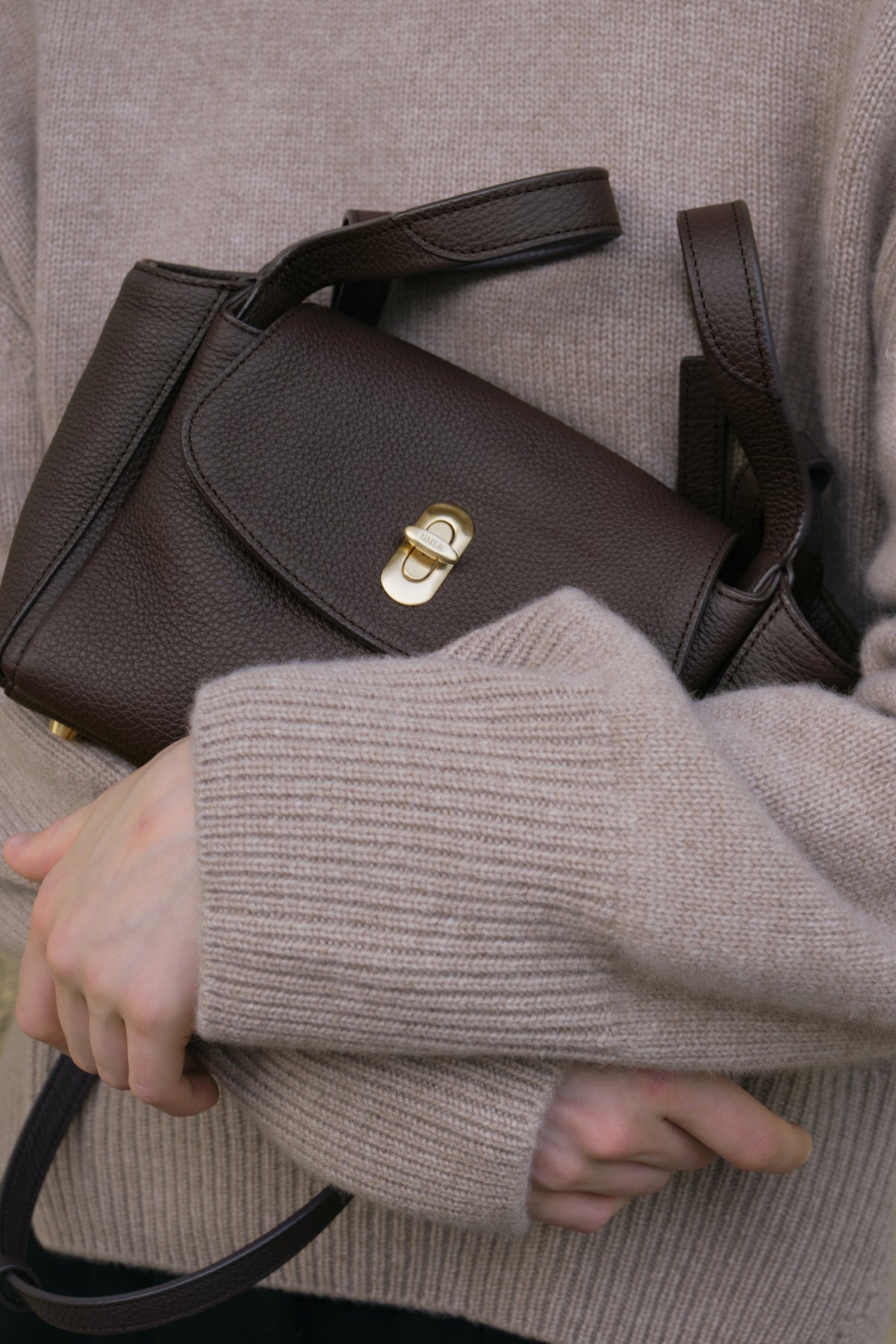 UMER_MRRV) TR Lune Bag Petit Chocolat Brown