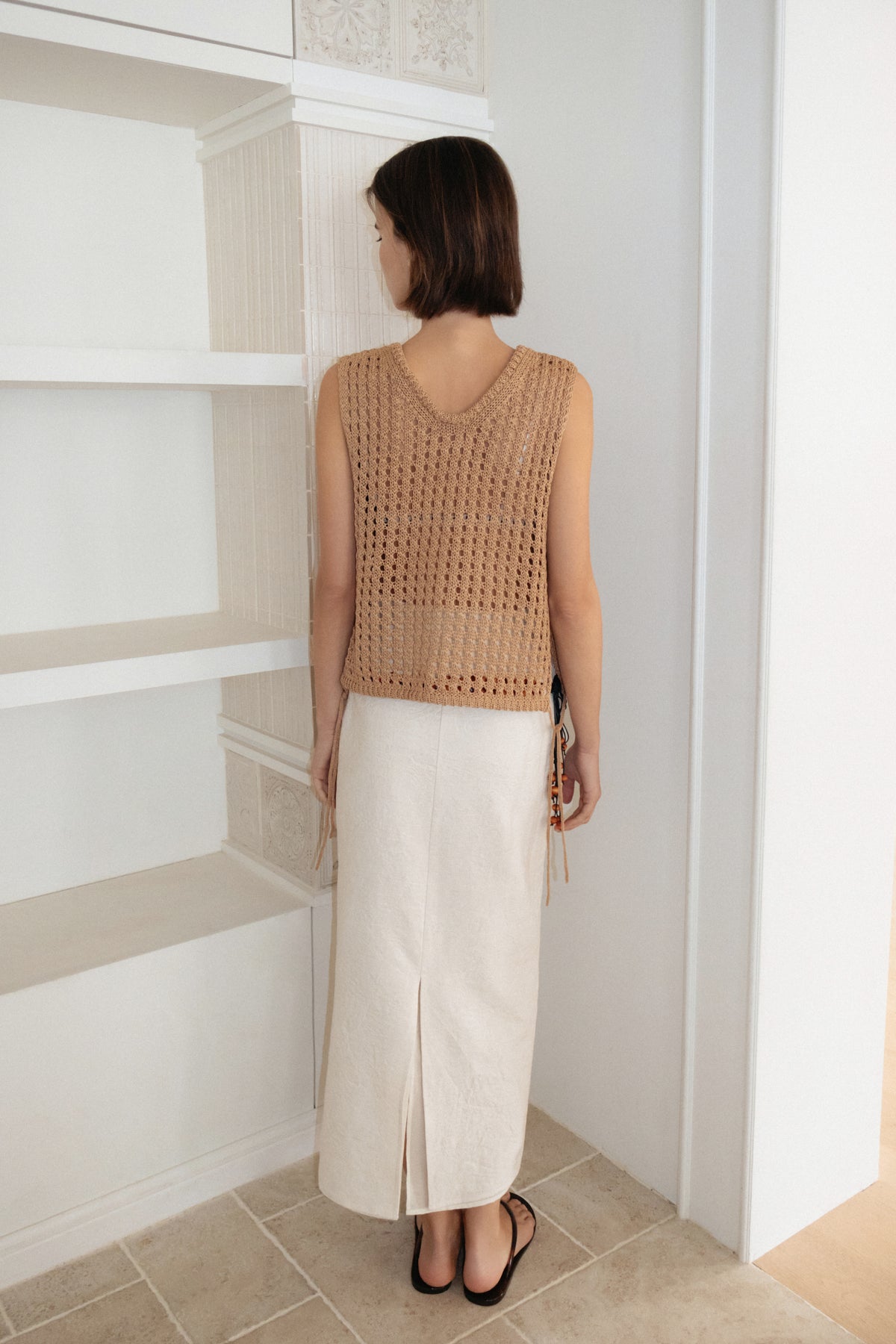 Addaboah Handmade Shell Vest