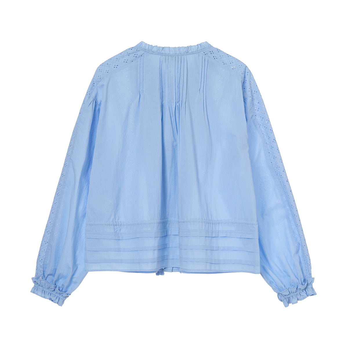 Deverotta Cotton Eyelet Blouse