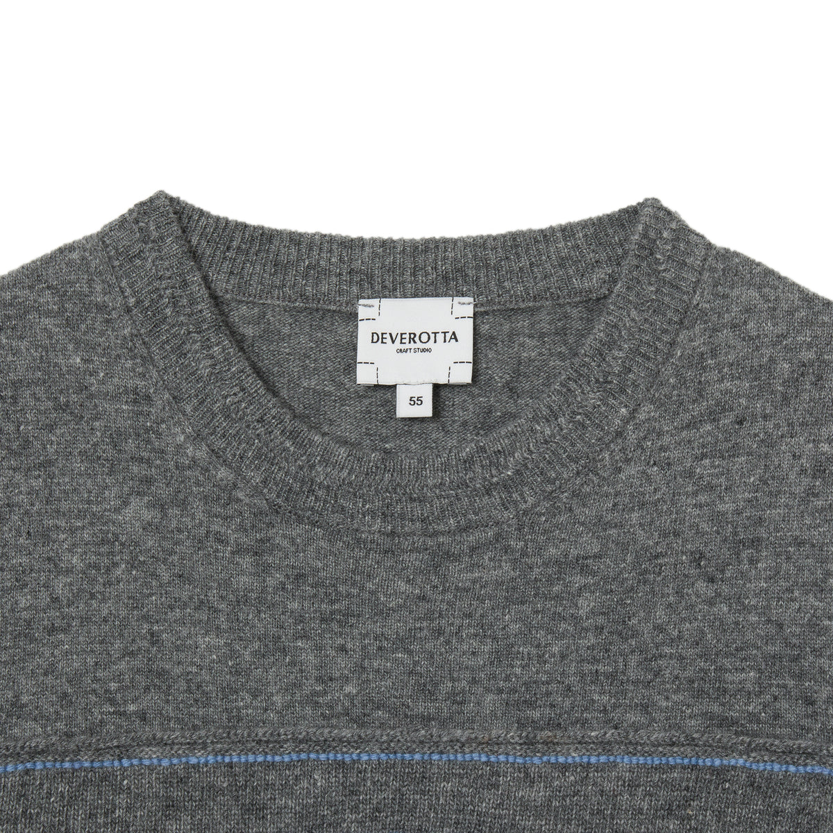 Deverotta PuntaPuro Wool Applique Knit Pullover