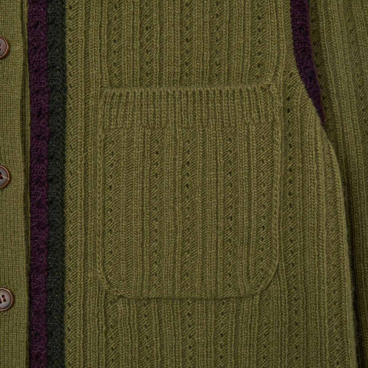 Deverotta PuntaPuro Wool Handcraft Cardigan
