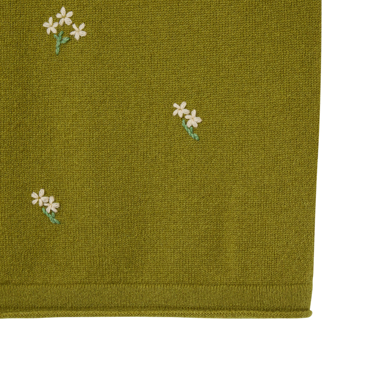 Addaboah Cashmere Embroidery Cardigan