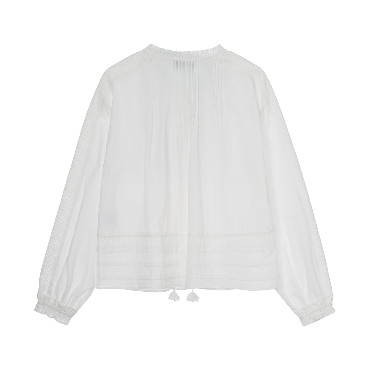 Deverotta Cotton Eyelet Blouse
