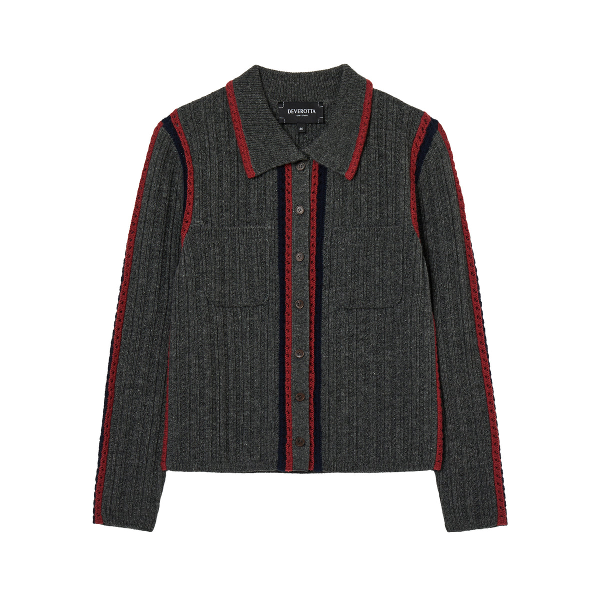 Deverotta PuntaPuro Wool Handcraft Cardigan