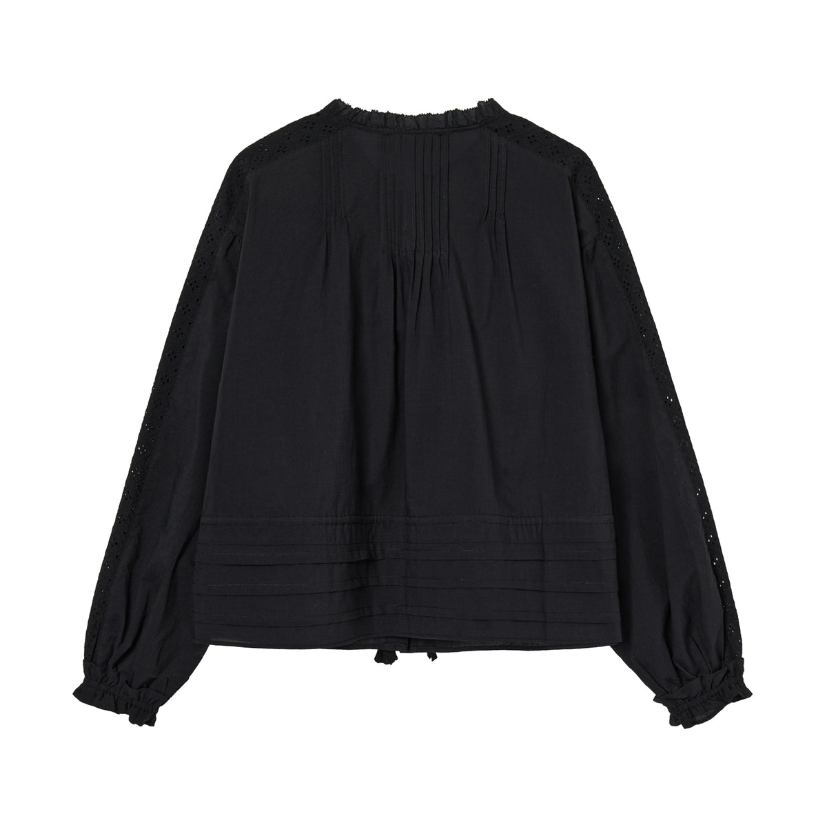 Deverotta Cotton Eyelet Blouse