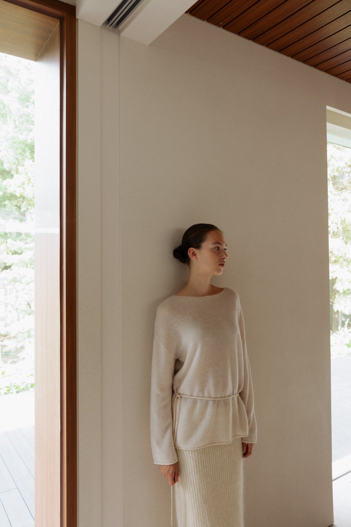 Addaboah Cashmere See-through Pull Over