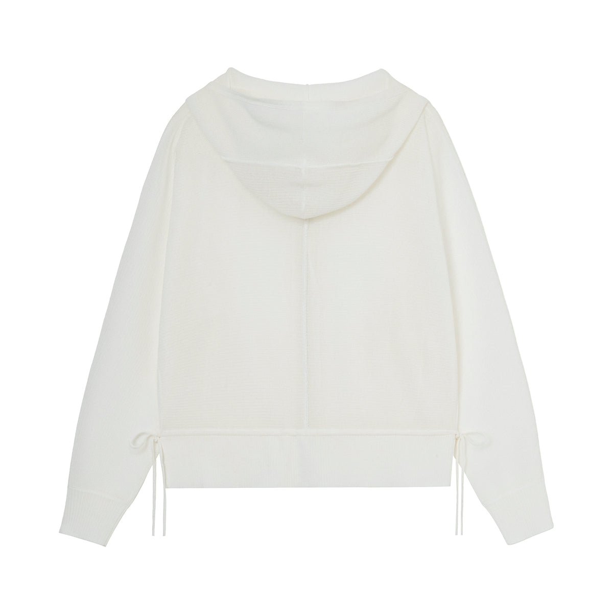 Addaboah Linen Blended 2-way Hood Zipup