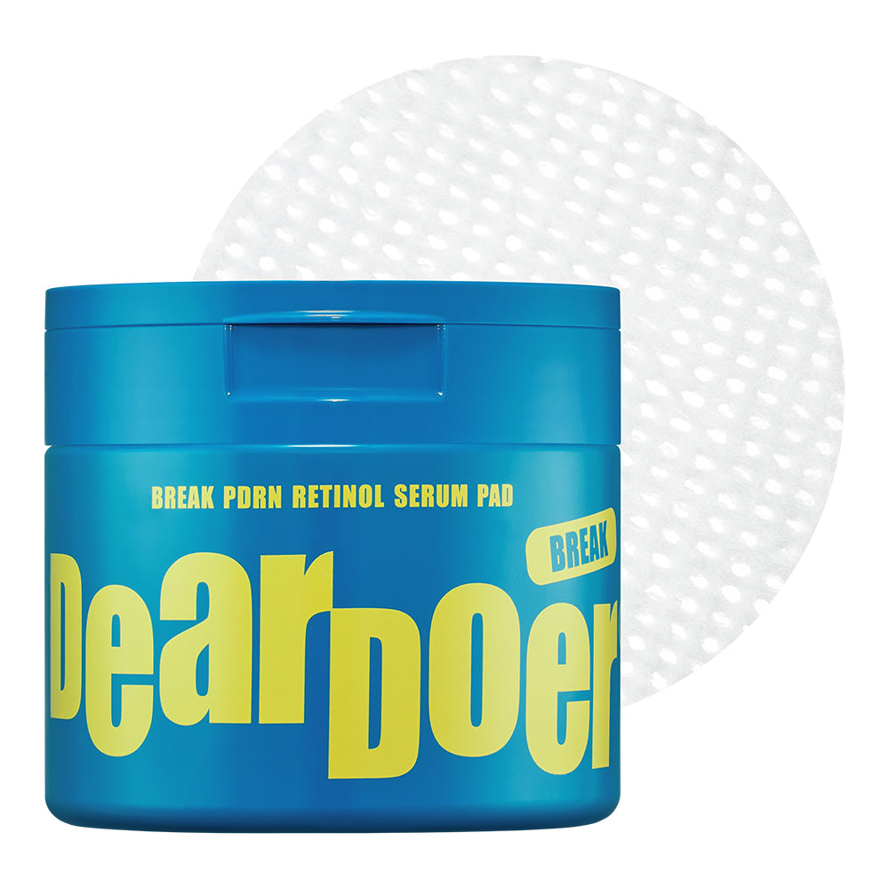 deardoer Pore Reset & Retinol Pad Duo (Break Pore Cleansing Pack to Foam+Break PDRN Retinol Serum Pad)