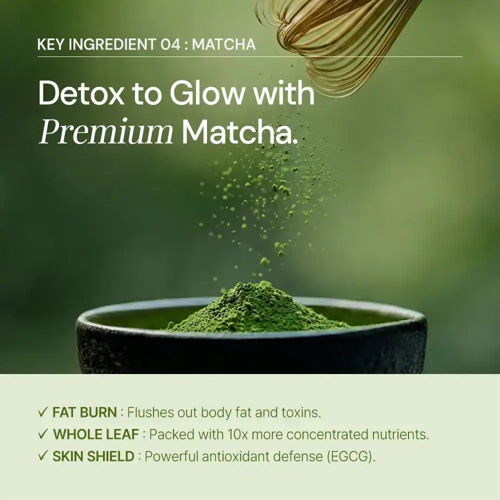 YOUNG LONG Triple Leaftea Matcha Collagen 200g