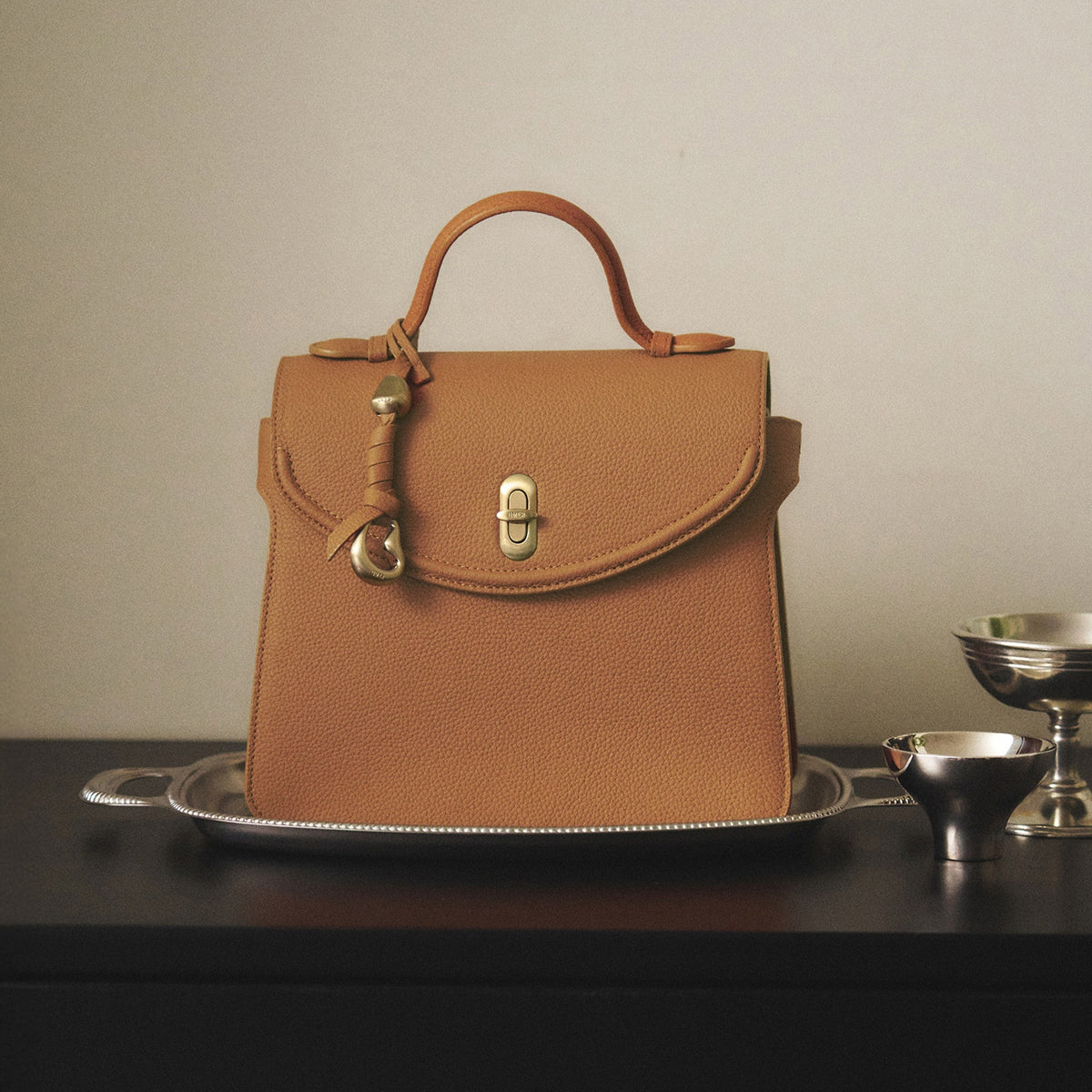 UMER_MRRV) TR Seren Bag (Petit) Gold Camel