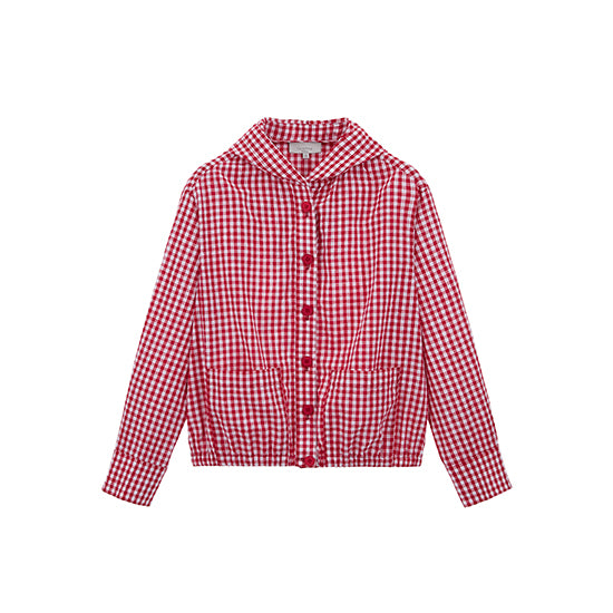 Celebshop Edition Gingham Hooded Jacket