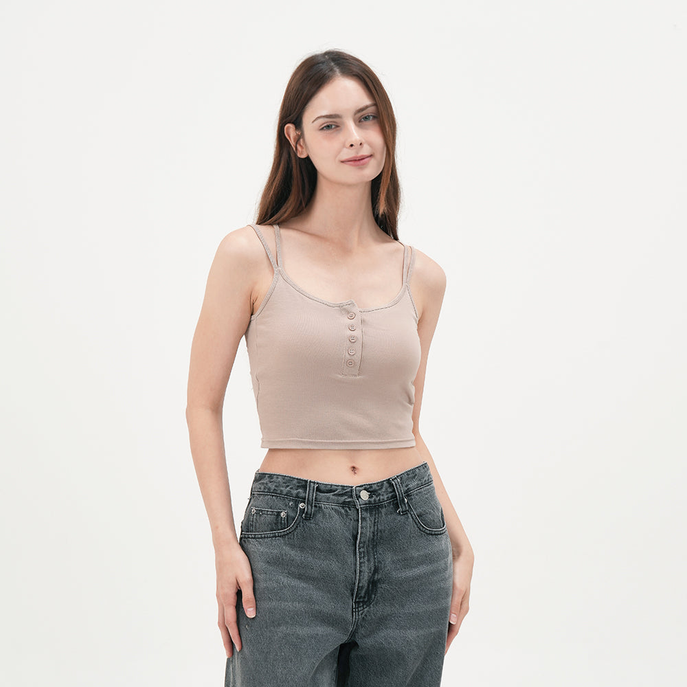 Nareun Henry Neck Camisole