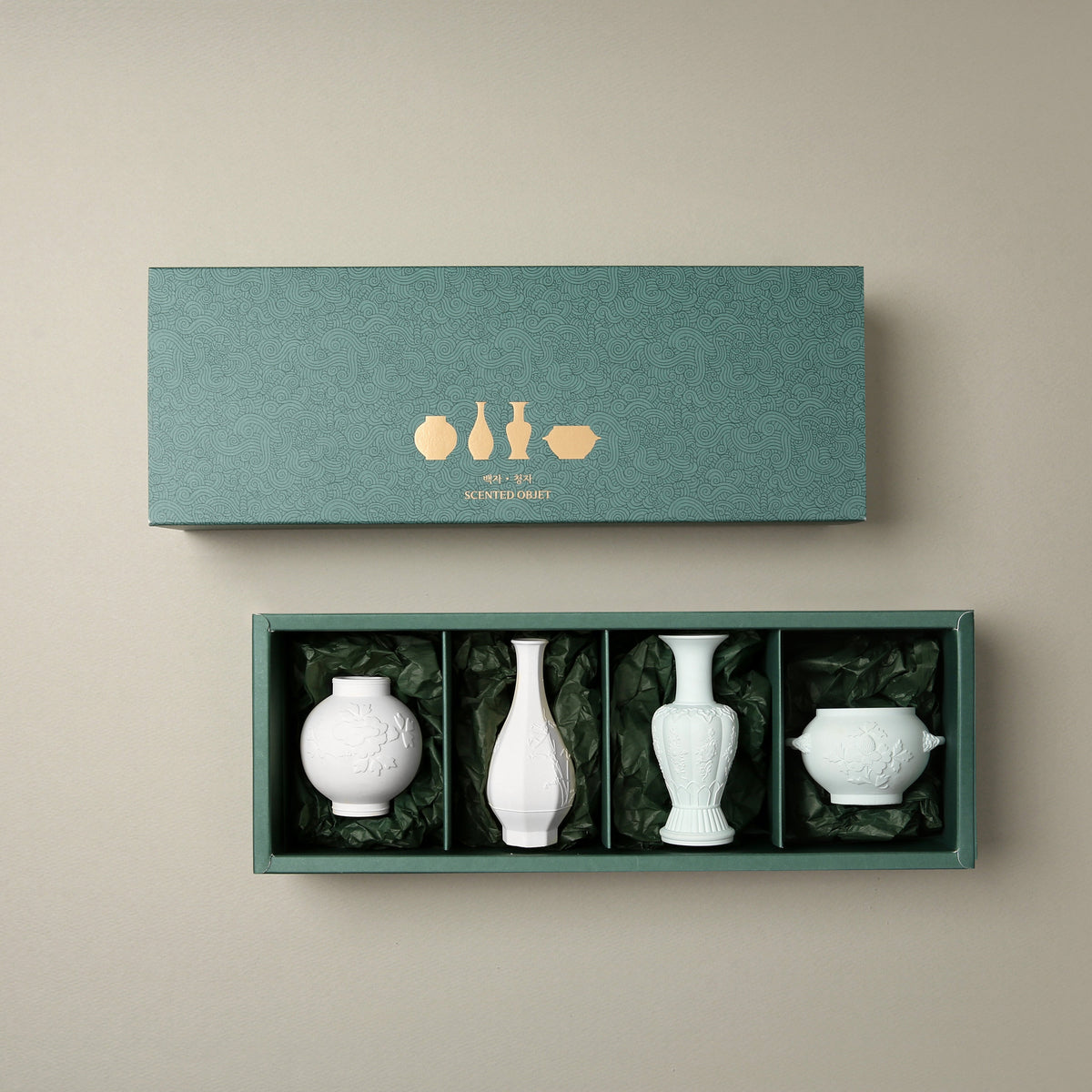 Taylor Scents x MU:DS Scented Objet – White Porcelain & Celadon