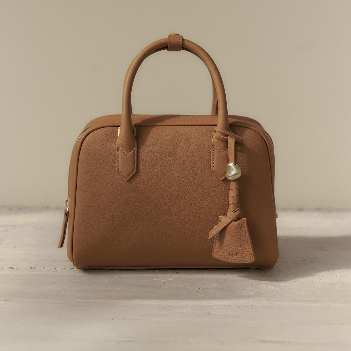 UMER_MRRV) TR Origin Boston Mini Bag Noisette Camel