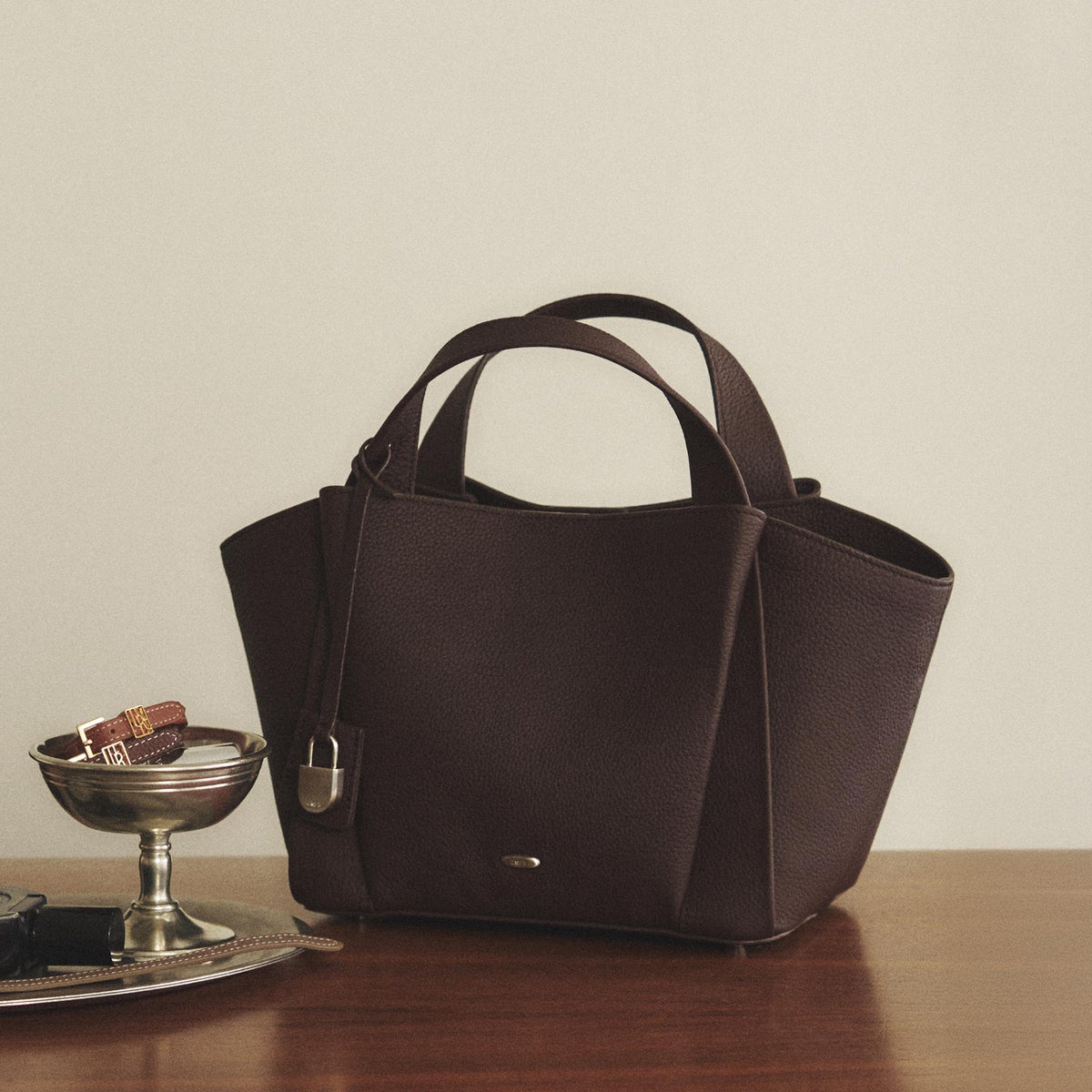 UMER_MRRV) TR Claire Bag Chocolate