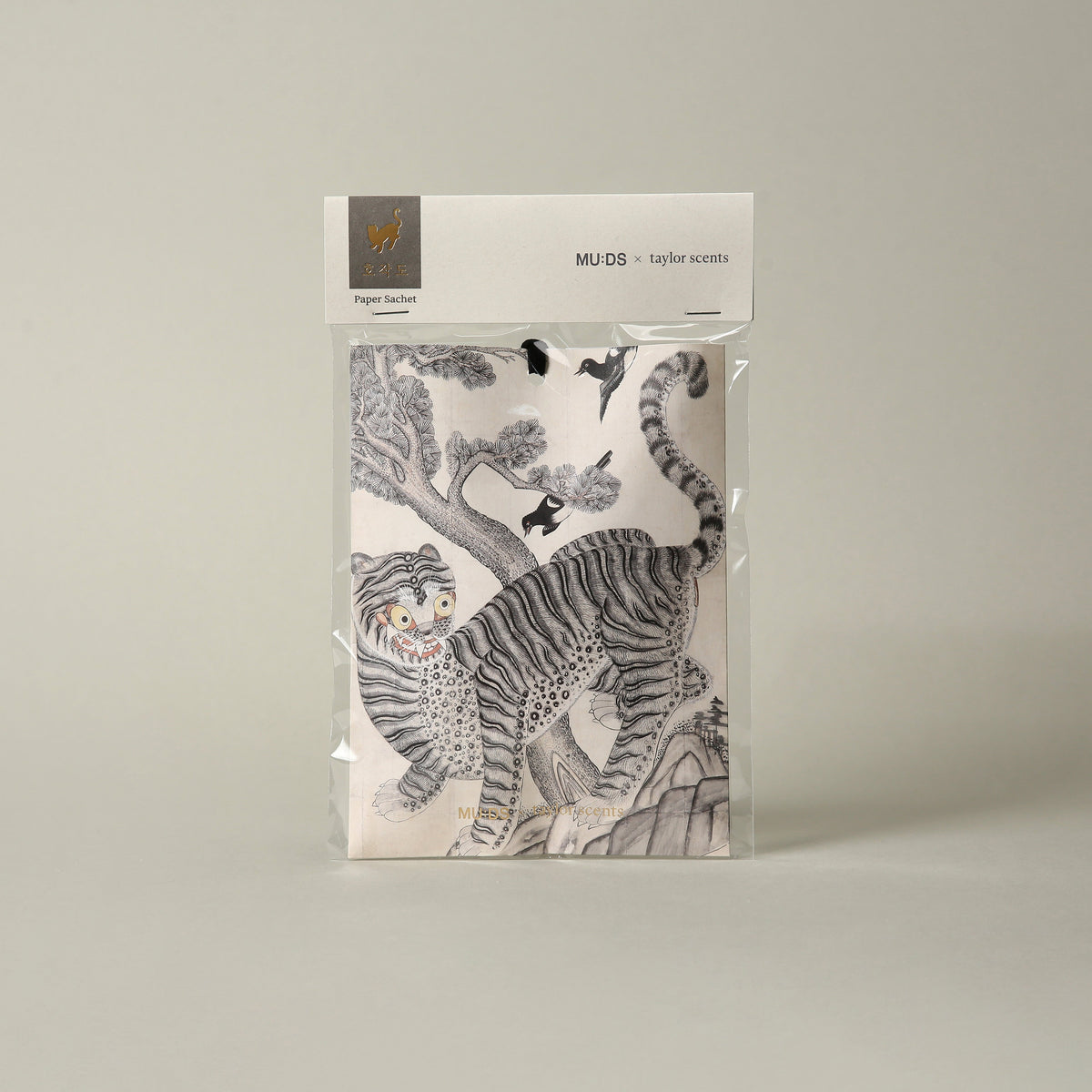 Taylor Scents x MU:DS Paper Sachet – Tiger and Magpie