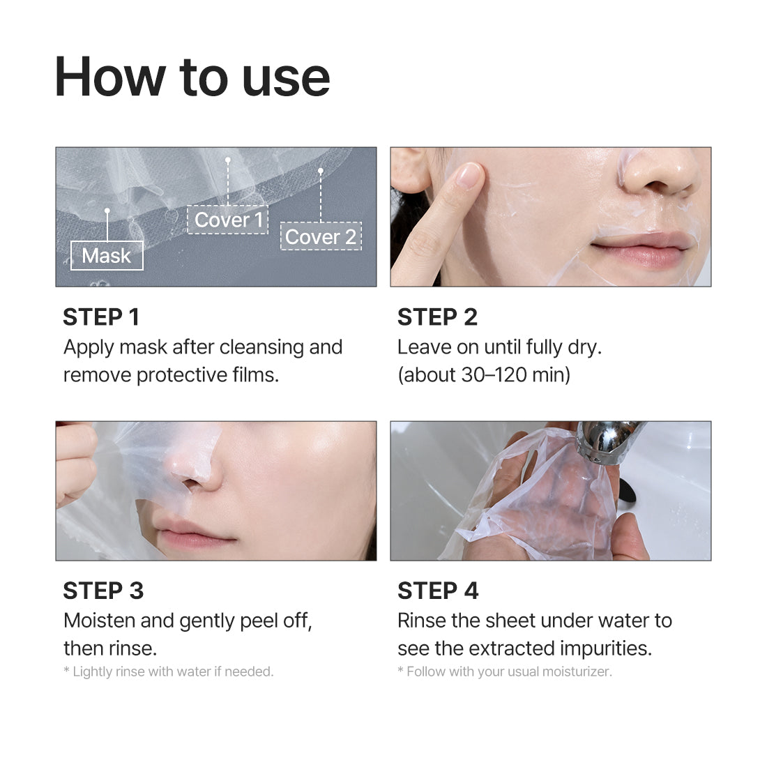 FROMRIER EGF Hyper Active Pore Sebum Mask 4 EA