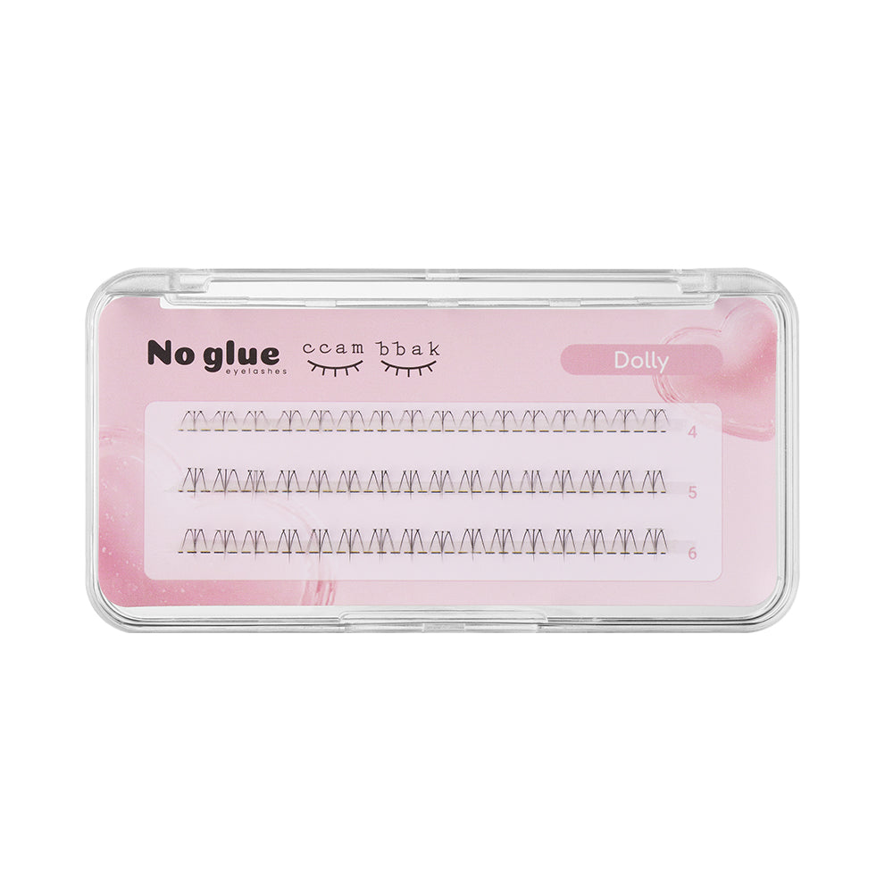 CCAM BBAK Doll Eye Lash Duo (No-Glue Lash Sherbet 54 pcs+No-Glue Under Lash Dolly 48 pcs)