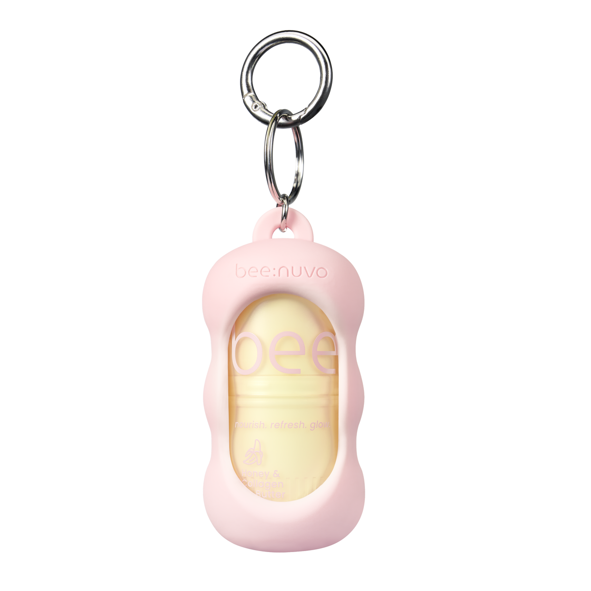 beenuvo Silicone Lip Butter Keychain (pink)