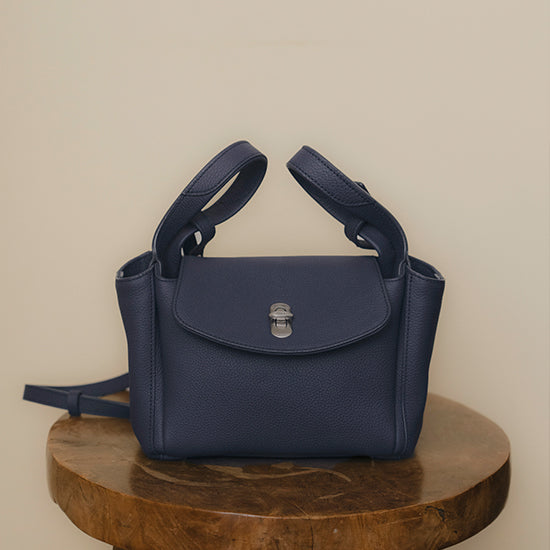 UMER_MRRV) TR Lune Bag Petit Blue Saphir