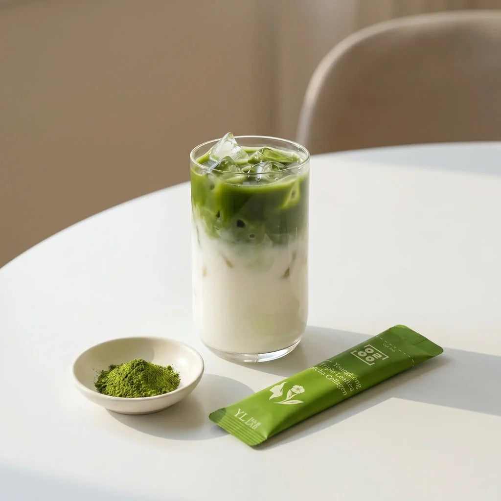 YOUNG LONG Triple Leaftea Matcha Collagen 200g
