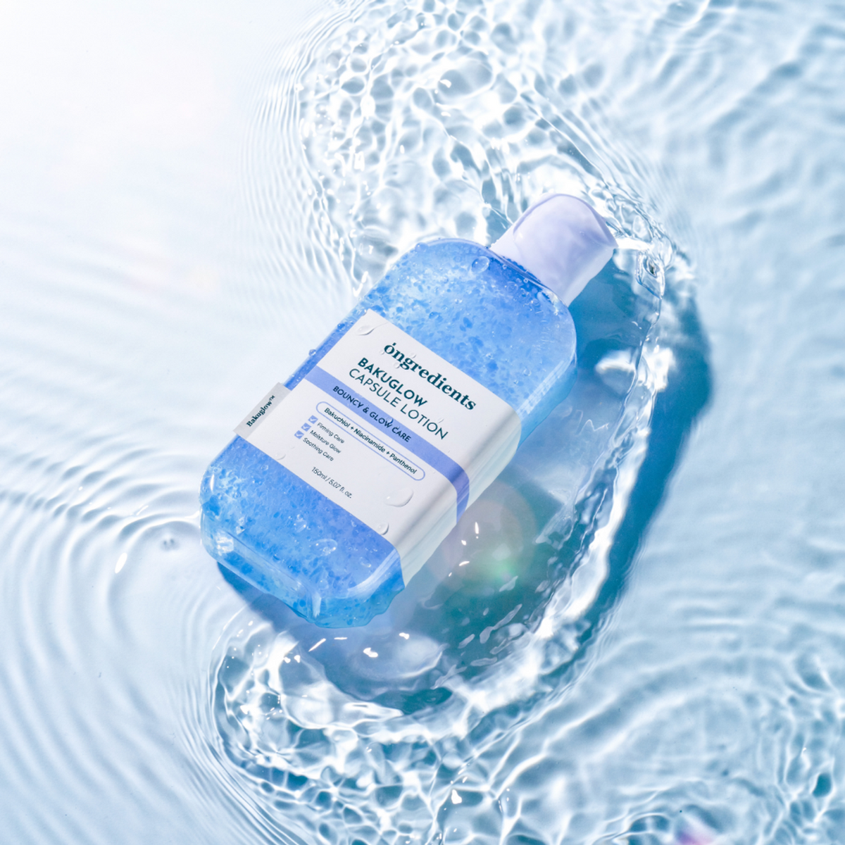 ongredients Bakuglow Capsule Lotion 150ml