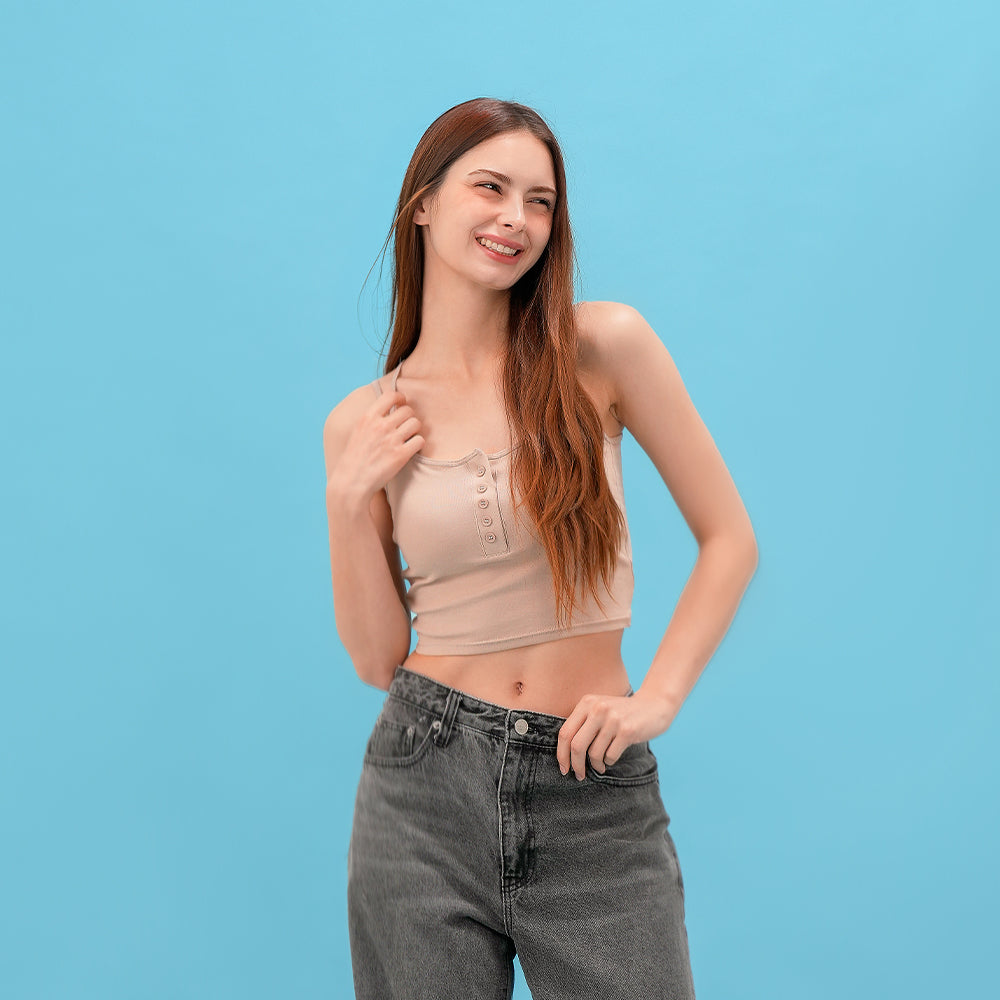 Nareun Henry Neck Camisole