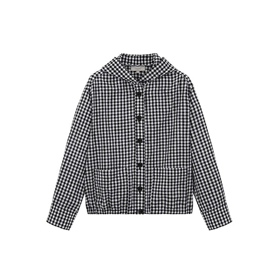 Celebshop Edition Gingham Hooded Jacket