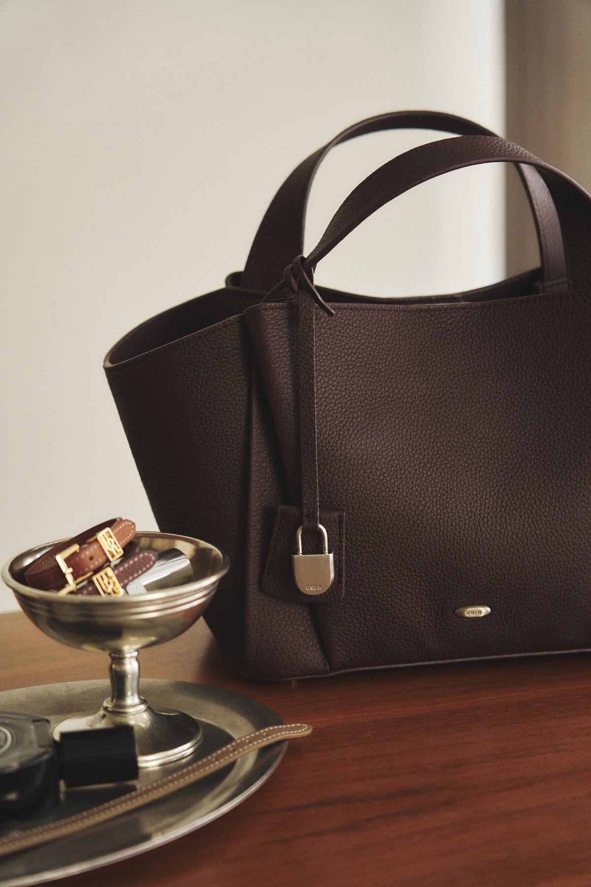 UMER_MRRV) TR Claire Bag Chocolate