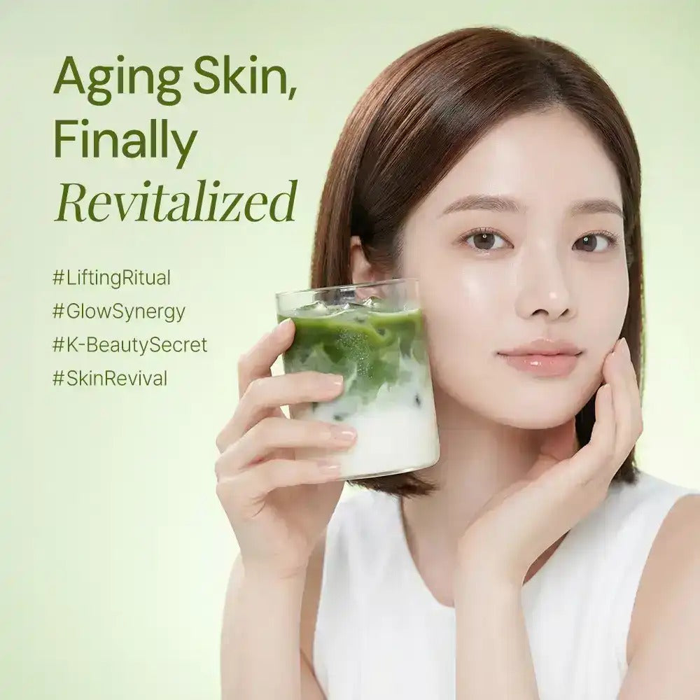 YOUNG LONG Triple Leaftea Matcha Collagen 200g
