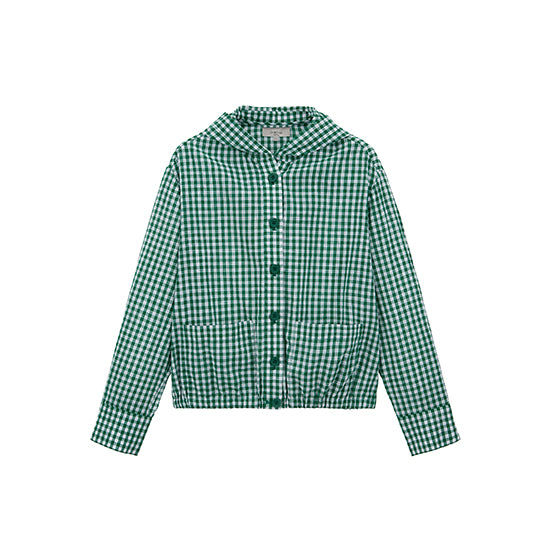 Celebshop Edition Gingham Hooded Jacket