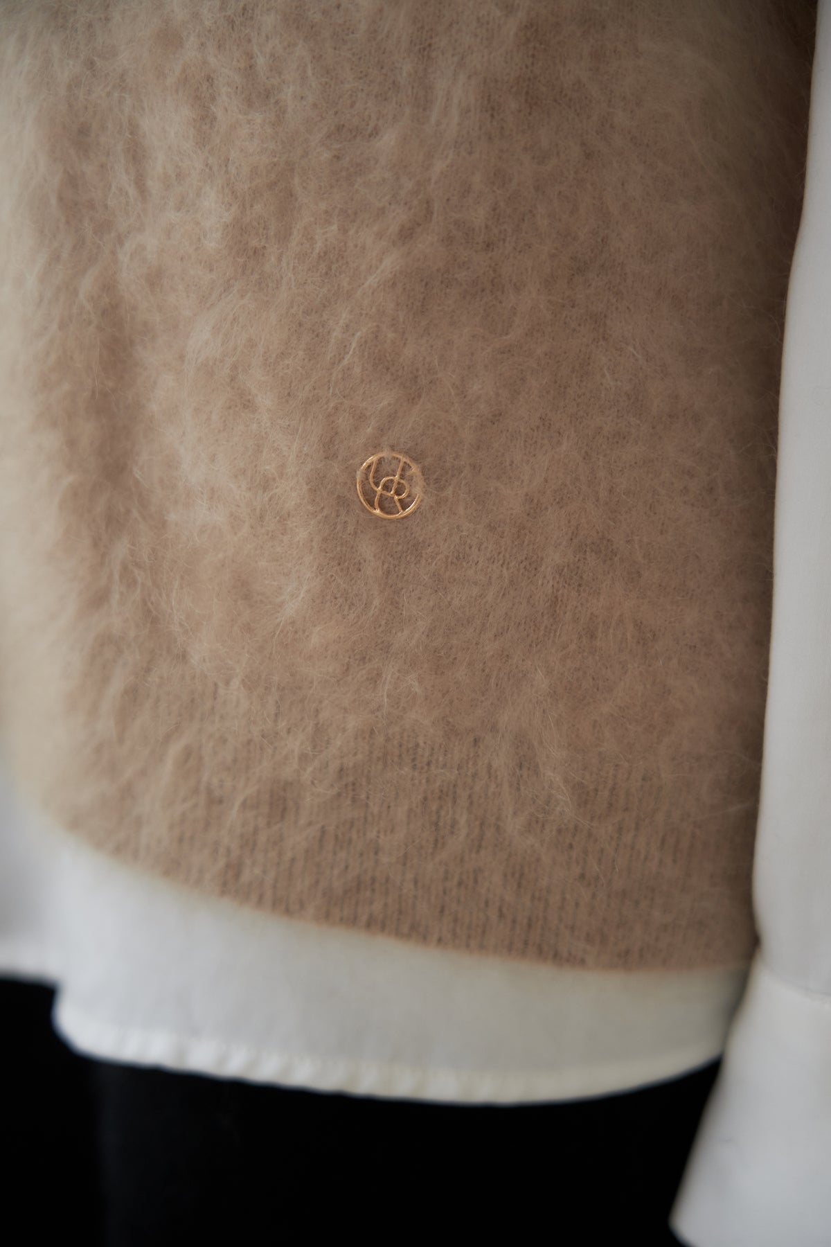 UMER_Ether Cashmere Vest Beige