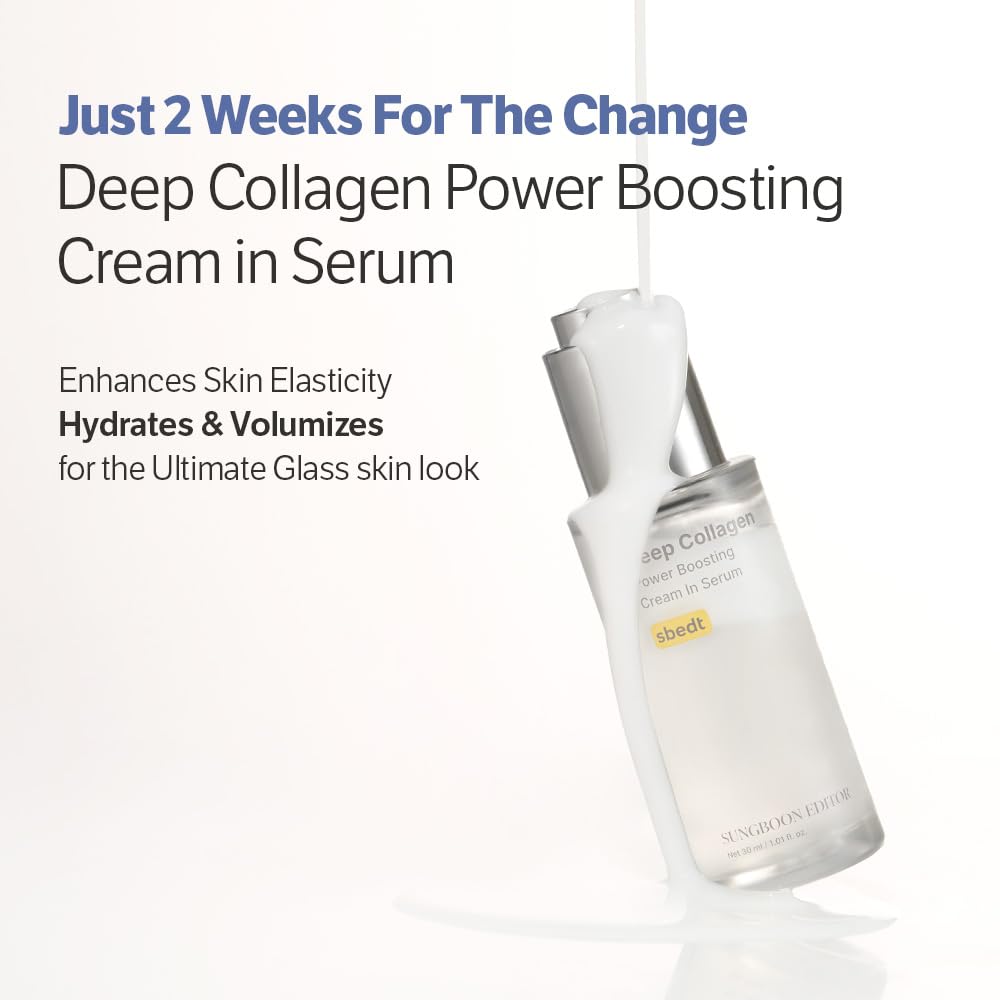 SUNGBOON Deep Collagen Power Boosting Cream In Serum 30ml
