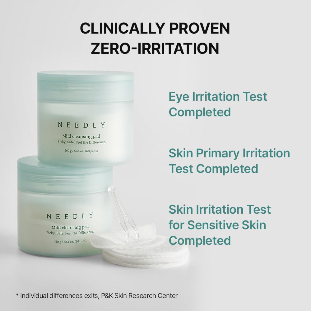 NEEDLY Mild Cleansing Pad (60 Pads)