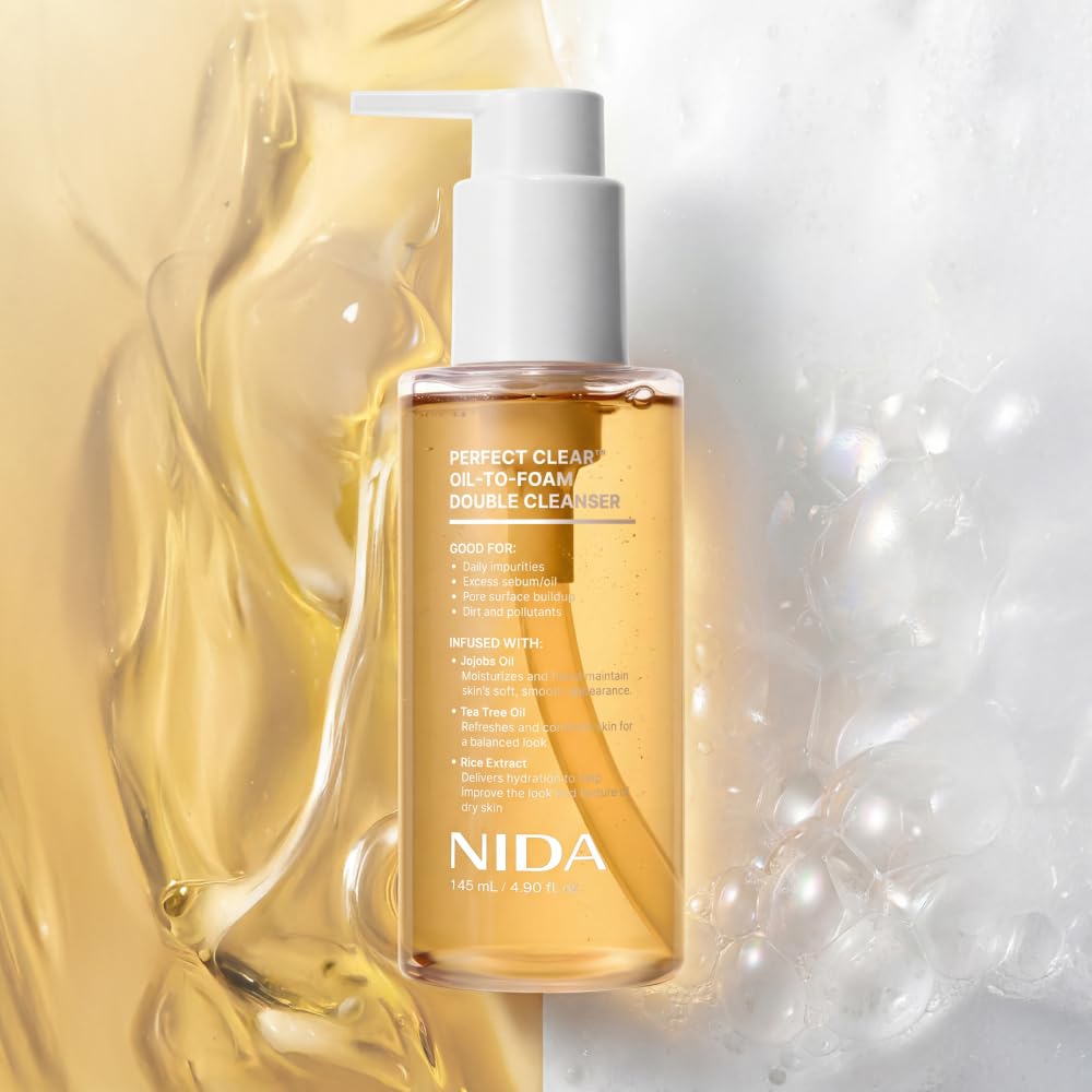 NIDA Perfect Clear™ Oil-to-Foam Double Cleanser