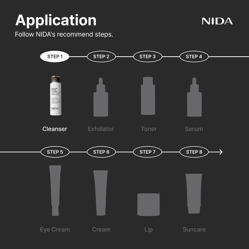 NIDA Zero Pore Powder Cleanser