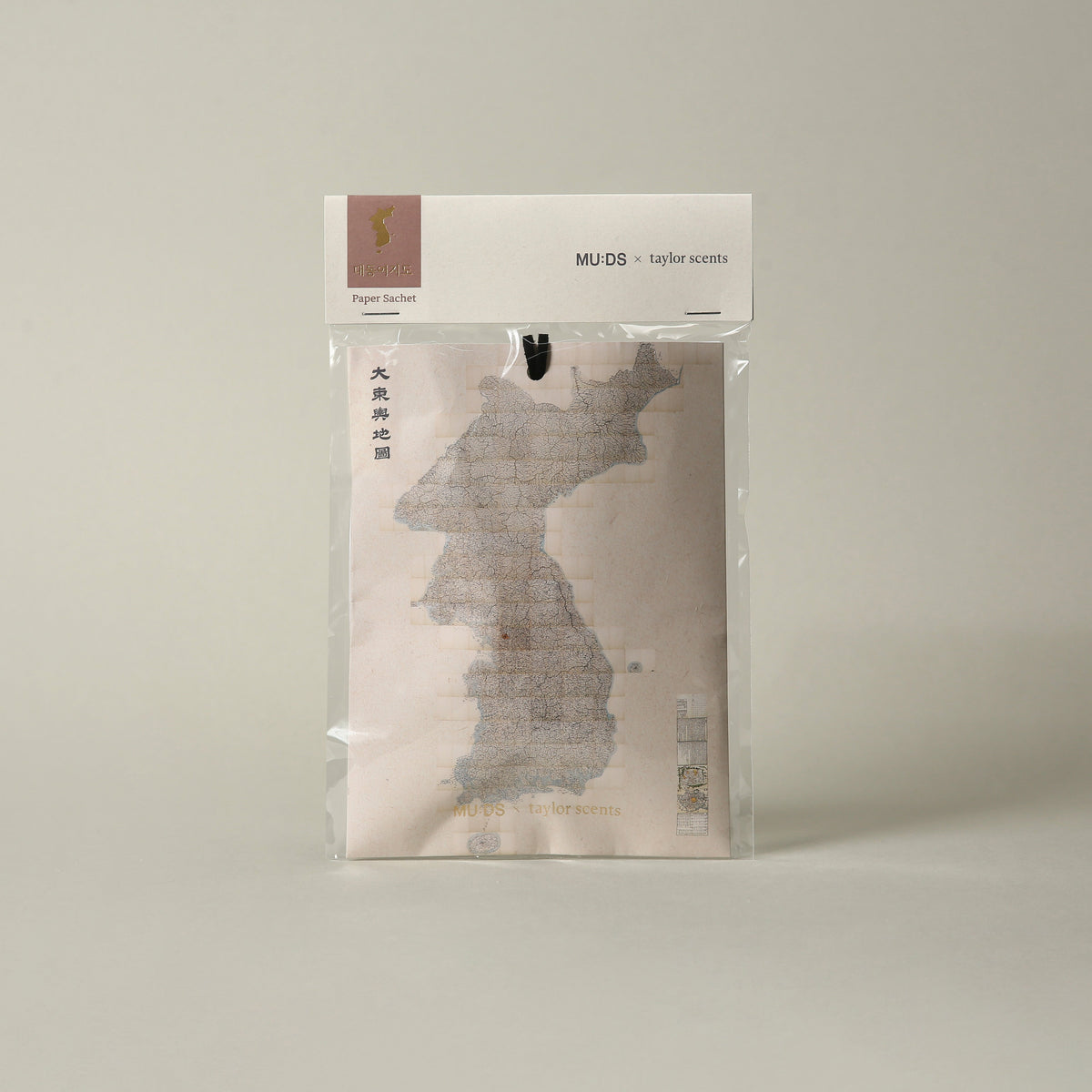Taylor Scents x MU:DS Paper Sachet – Daedongyeojido Territorial Map of the Great East