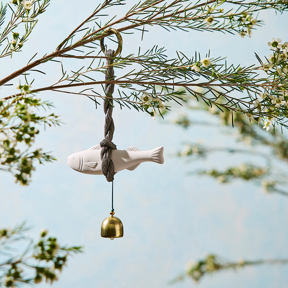 Taylor Scents Ceramic Scented Lucky Fish & Bell