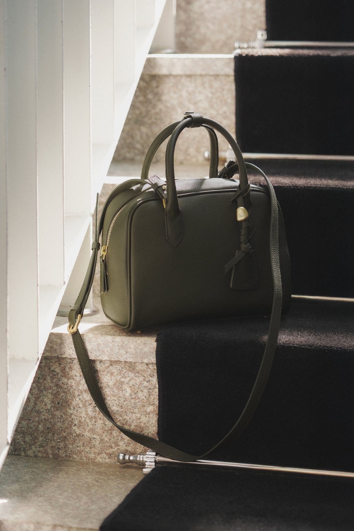 UMER_MRRV) TR Origin Boston Mini Bag Khaki Olive
