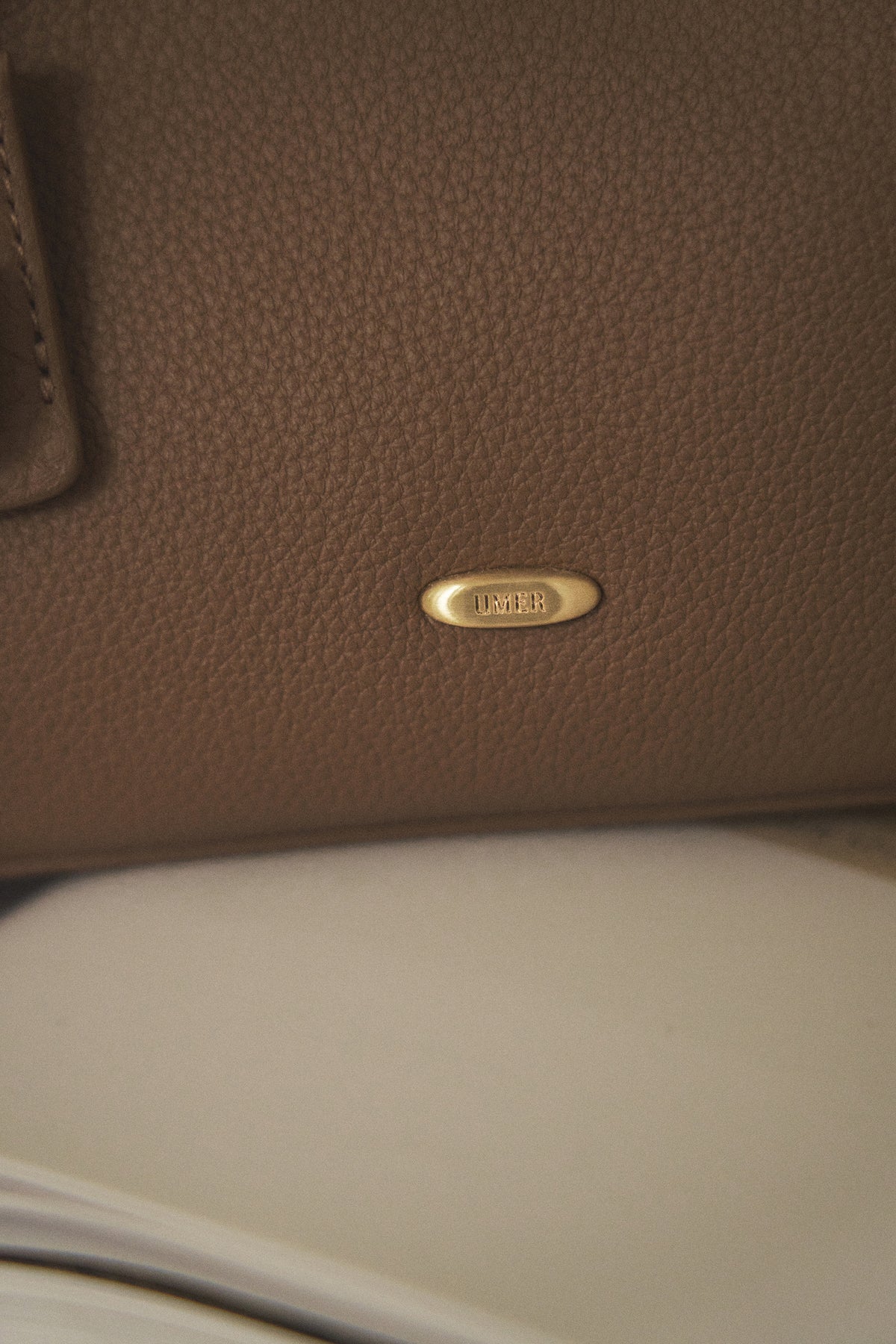 UMER_MRRV) TR Claire Bag Marron Camel